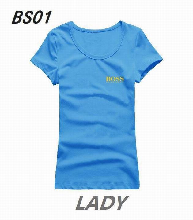 BOSS short round collar T woman S-XL-051
